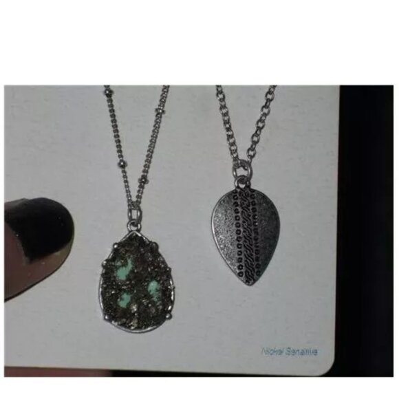 New Lot 6 PC Maurices Necklace Ring Moon Star Rhinestone X Size 7 Arrowhead Torq - Picture 12 of 12